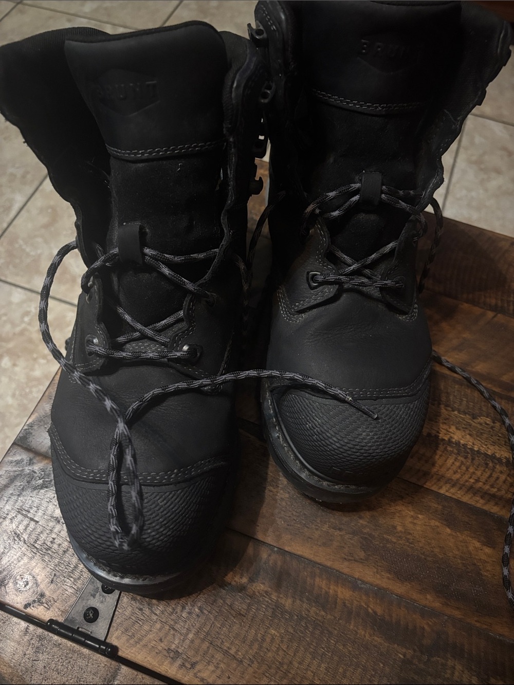Like New! BRUNT Waterproof Mulder Welted 6” Comp Toe Boots